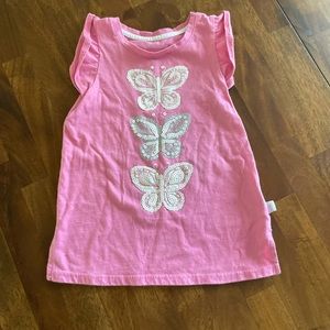 Pretty pink short sleeve top